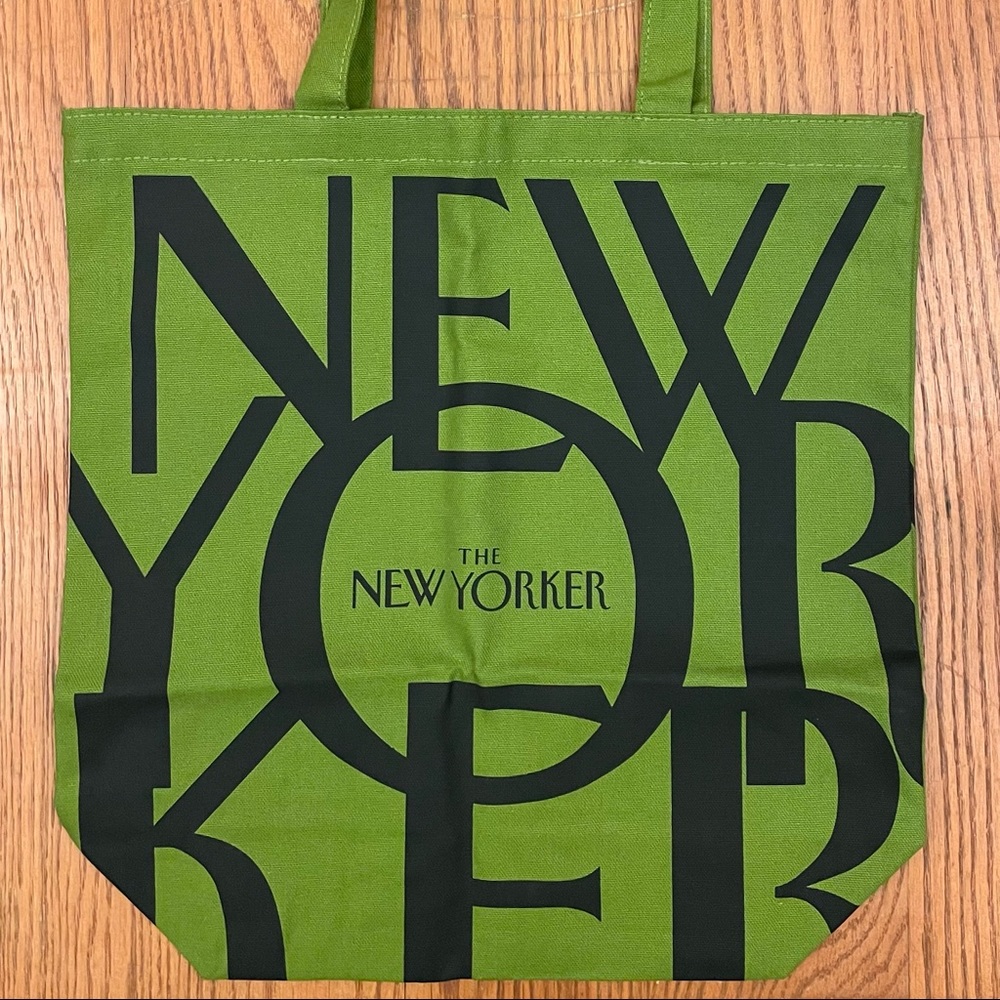 Brand New Limited Edition Green New Yorker Tote Bag 2022